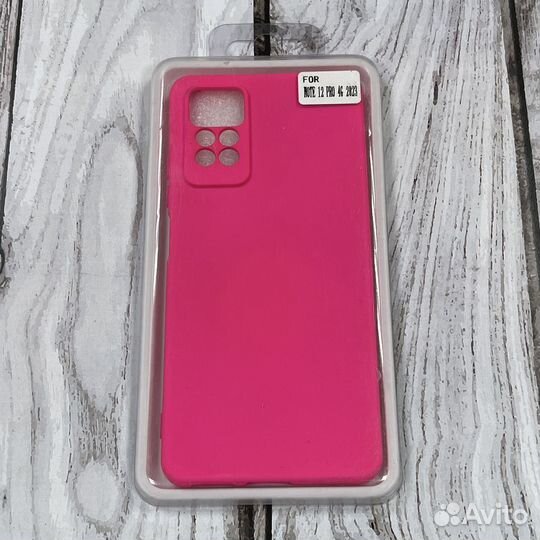 Чехол для Xiaomi Rеdmi Nоtе 12 Рrо 4G розовый