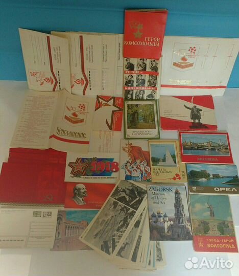 Открытки. Приглашение. Наборы открыток