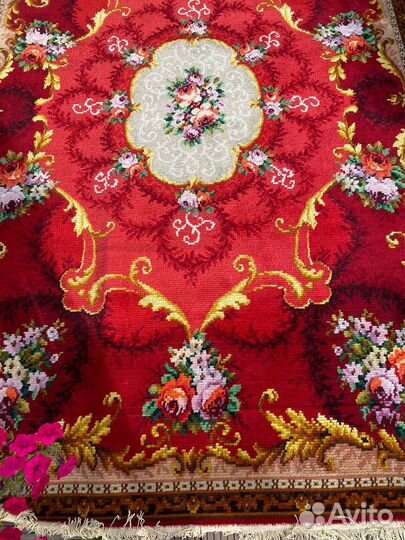 Ковер шерстяной винтаж