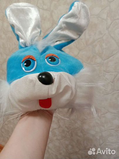 Шапка-зайчик к новому году