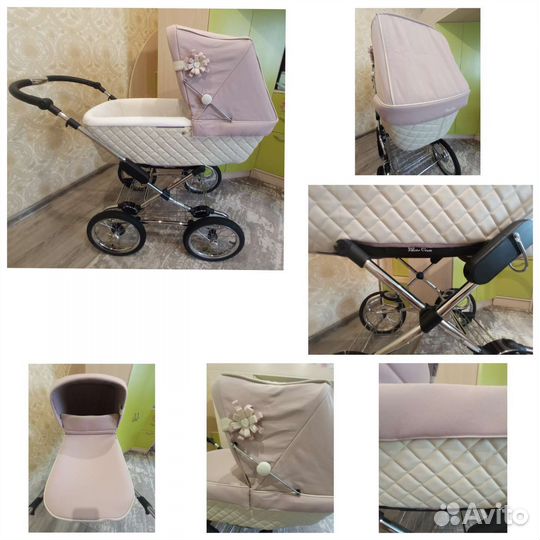 Коляска Silver-Cross Sleepover Elegance 2в1