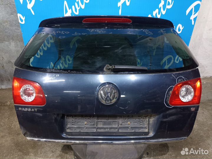 Фольксваген Пассат Б6 крышка багажника универсал