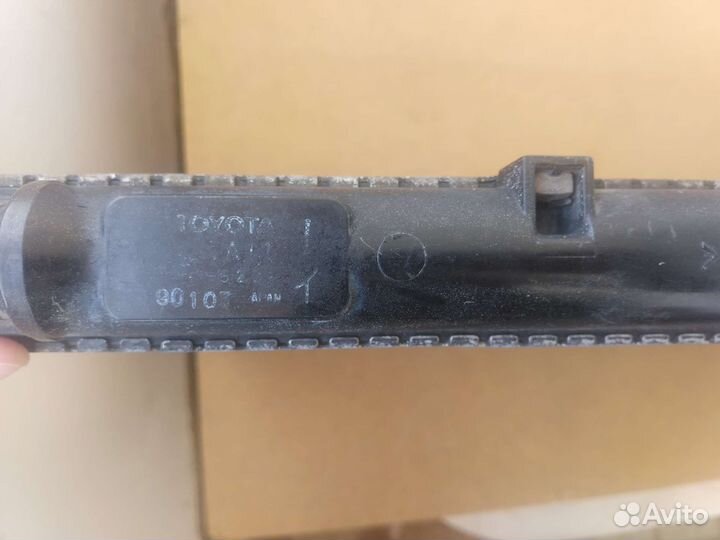 Радиатор охлаждения на toyota rav 4 1 поколение