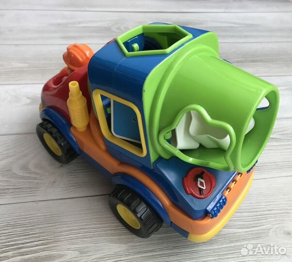 «Бетономешалка-сортер» Kiddieland, развивающая