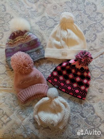 Шапки для девочки р. 52-54, 568