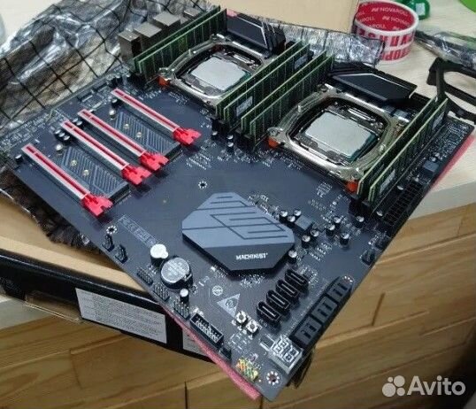 Сервер для ESXi, Machinist X99 D8 MAX, 1C E5 Xeon