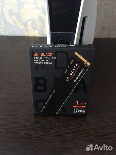 SSD WD Black SN850x 1tb, подходит для PS5