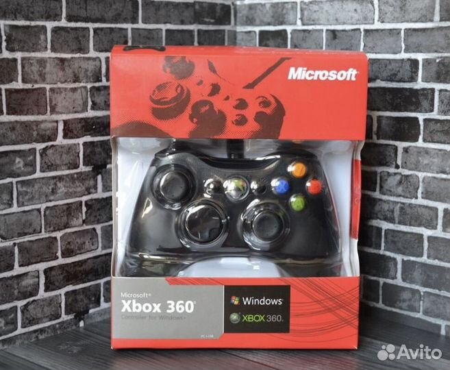Геймпад джойстик xbox 360 проводной