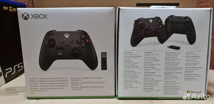 Геймпад Microsoft Xbox + PC адаптер (1VA-00008)