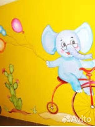 Роспись в саду