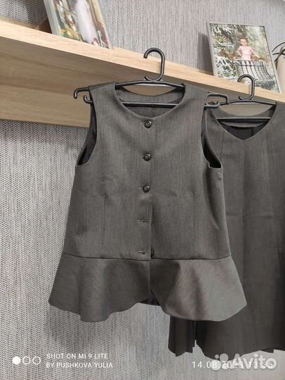 Школьная форма для девочки 128