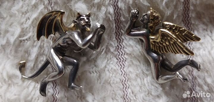 Серьги серебро Sergio Bustamante