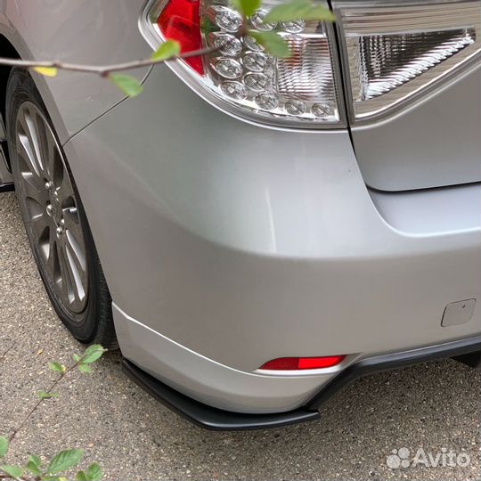 Задние сплиттеры для Subaru Impreza GH WRX 07-12