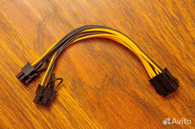 Переходник, удлинитель сpu - 2 gpu