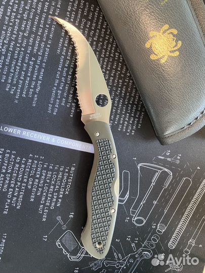 Нож Spyderco civilian Tuffram g2