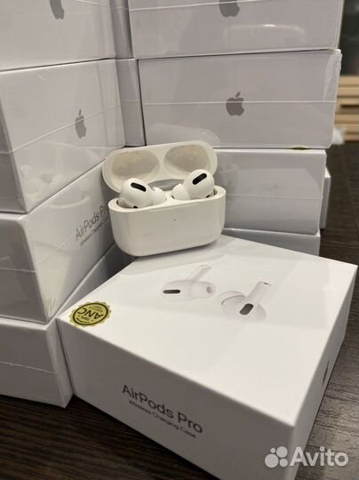 Наушники Air Pods Pro с шумоподавлением