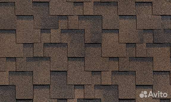 Гибкая черепица Shinglas аккорд Коричневый