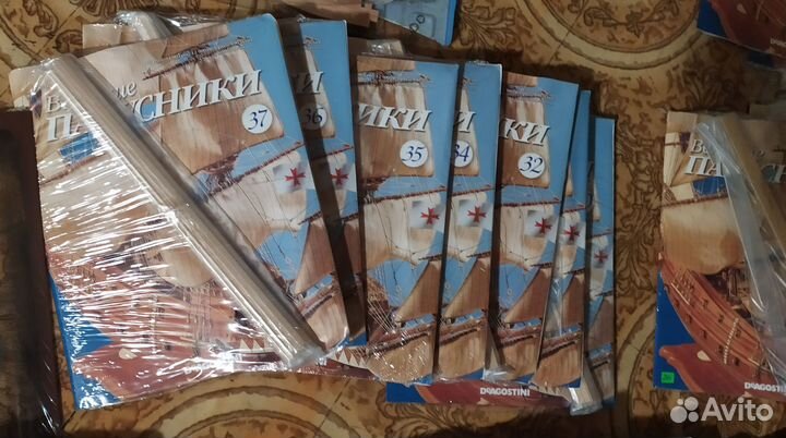 Журналы Деагостини Великие парусники мираа