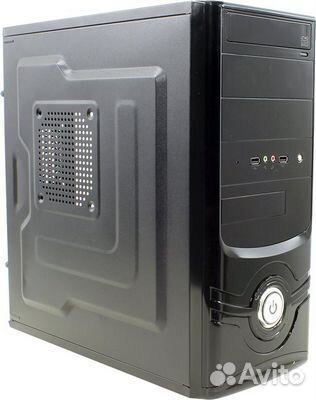 Корпус ExeGate CP/XP-313 ATX 350W Black (24+4пин)