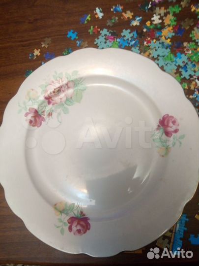 Блюдо из СССР Дулево