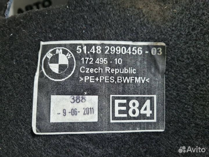 Звукоизоляция брызговика задняя правая Bmw X1 E84