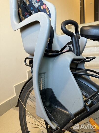 Детское велокресло на багажник
