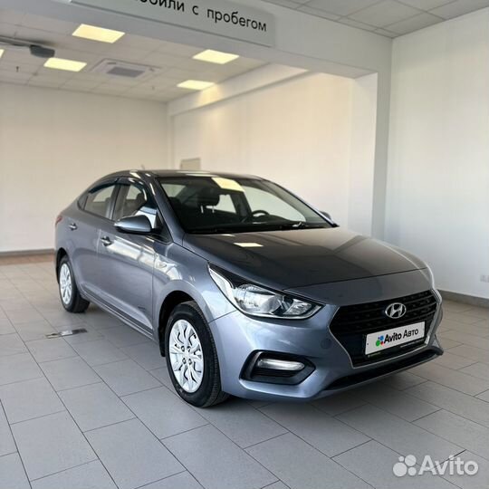 Hyundai Solaris 1.4 AT, 2017, 58 234 км