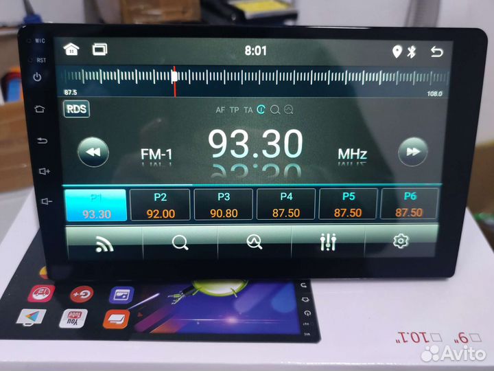 Магнитола 9 дюймов Hoxiao 9-2.5D, 2/32,Android 11