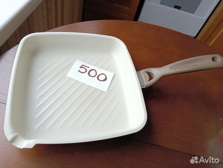 Чугунная сковорода гриль