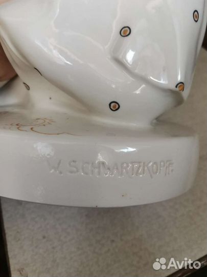 Пьеро и Пьеретта статуэтка фарфор Германия