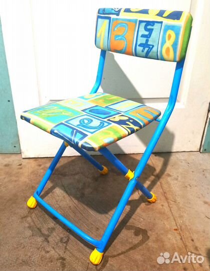 Детские стол и стул складные Азбука