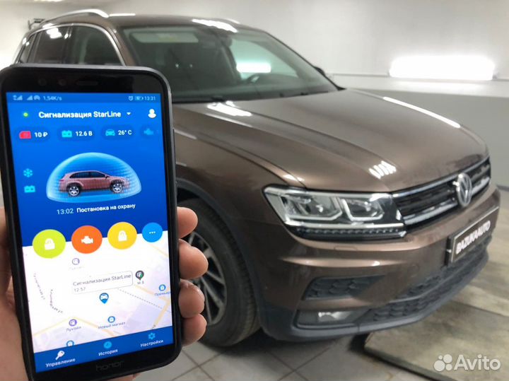 Сигнализация с установкой Starline A93eco