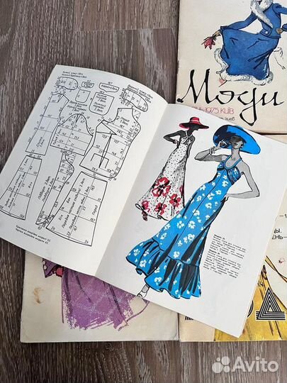 Журналы мод СССР Киев 1975/76/79г