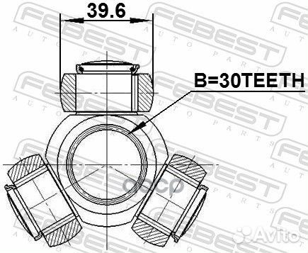 Трипоид chrysler 300C 2004- 2016-MAG 2016-MAG