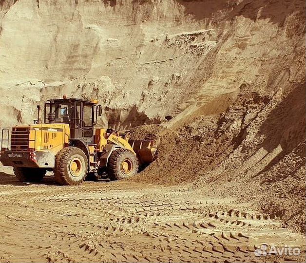 Песок карьерный с доставкой