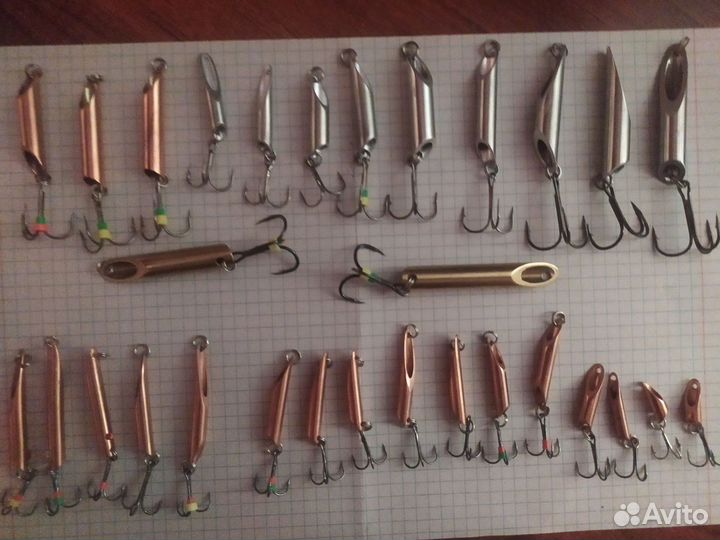 Блесна для зимней рыбалки, самодельные