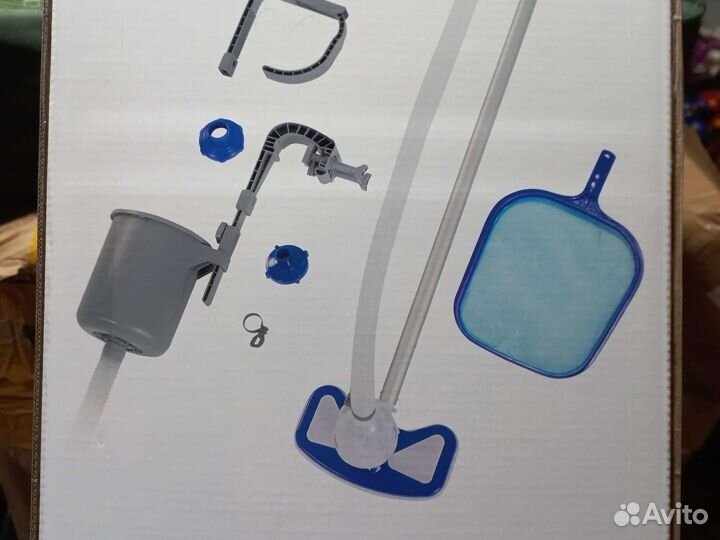 Набор для чистки бассейна с скиммером Bestway58237