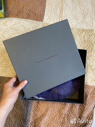 Варежки меховые Alla Pugacheva