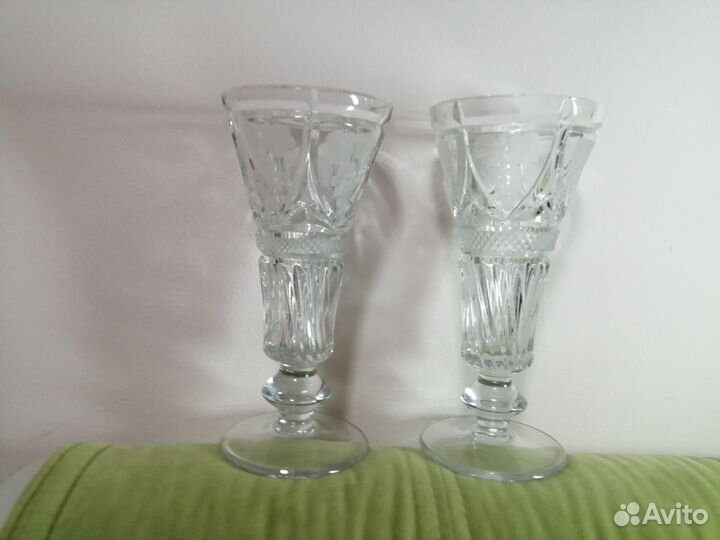Хрустальные / стеклянные вазы. Кувшины