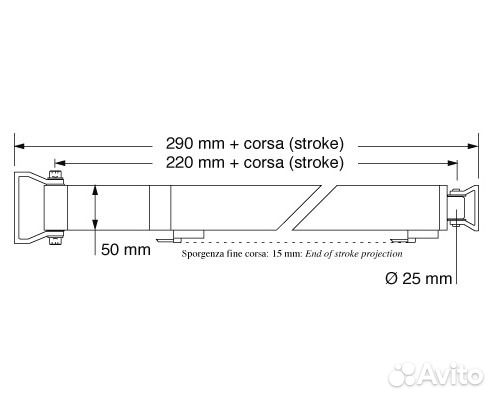 Привод крышки моторного отсека Barka для катеров