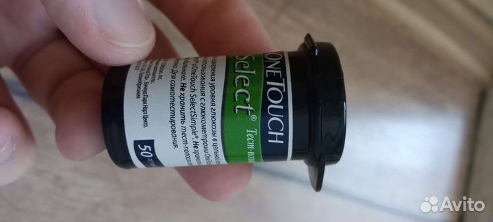 Тест полоски one touch select/Ultra