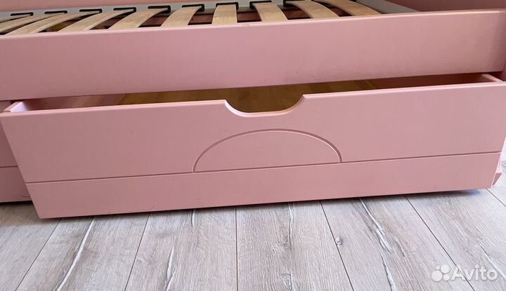 Кровать 200/90 детская Бук-Массив. Италия