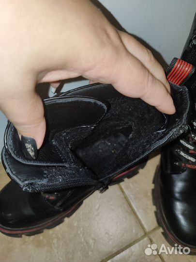 Ботинки осенние для девочки 34 размер
