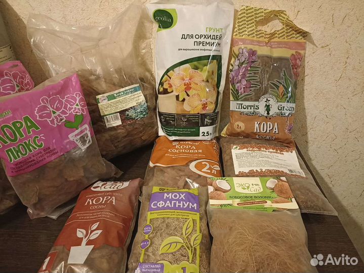 Кора субстрат для орхидей