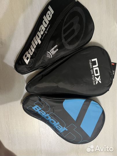 Чехлы для ракеток для падел тенниса