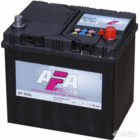 60 Ah 12V AFA Plus Japan r+