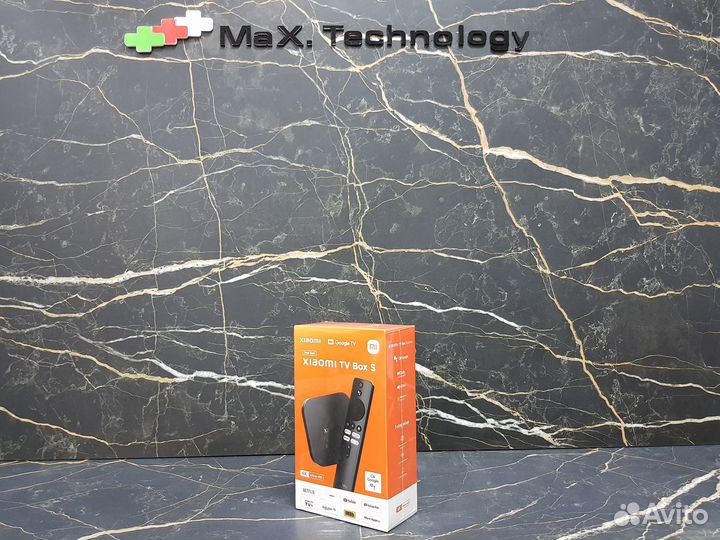 Смарт приставка Xiaomi MI tv BOX S 2 поколение