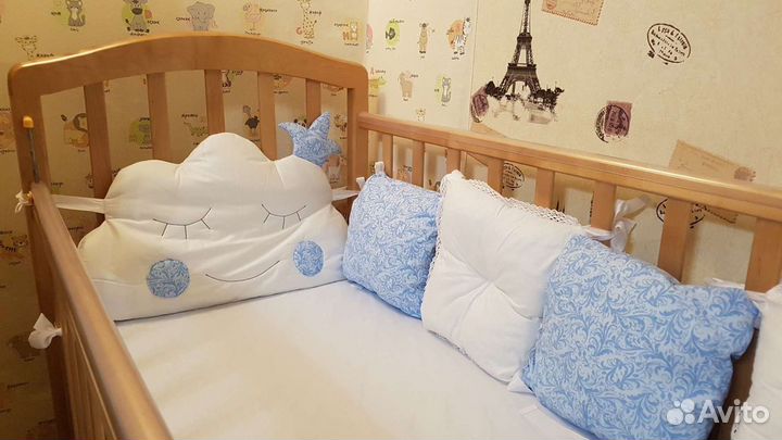 Бортики на кроватку