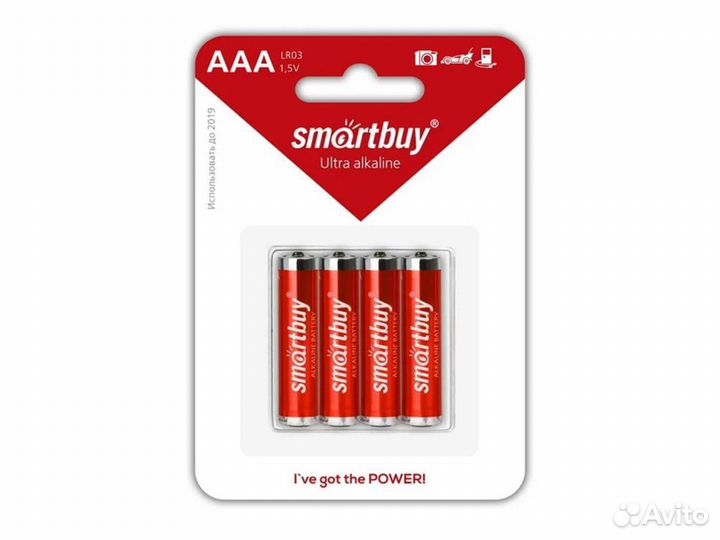 Батарейка Smartbuy R3 AAA (4 шт)