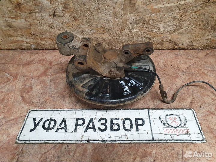 Кулак задний правый+ступица 1.6 МКПП G4ED Kia Cera